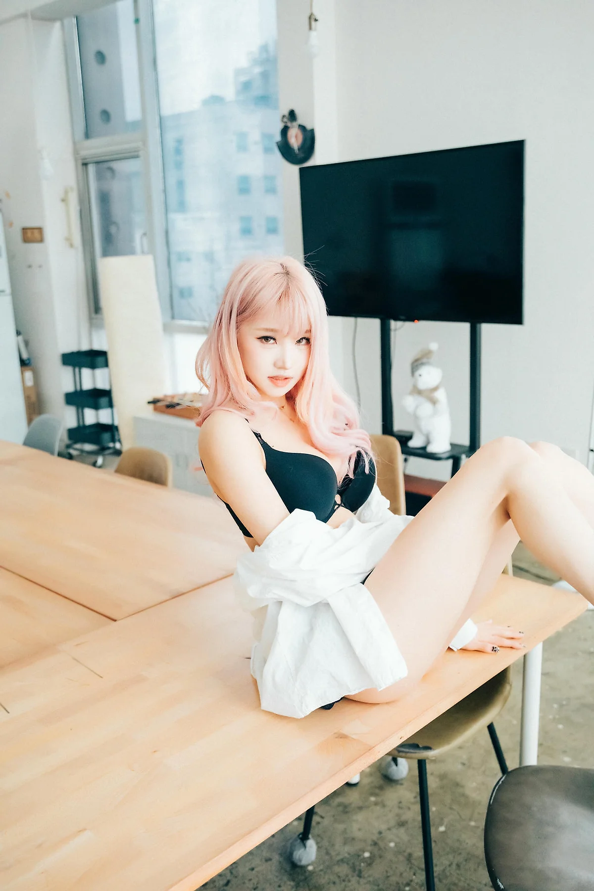 Loozy No.093 Taeri 衬衫纹身少女 - 21