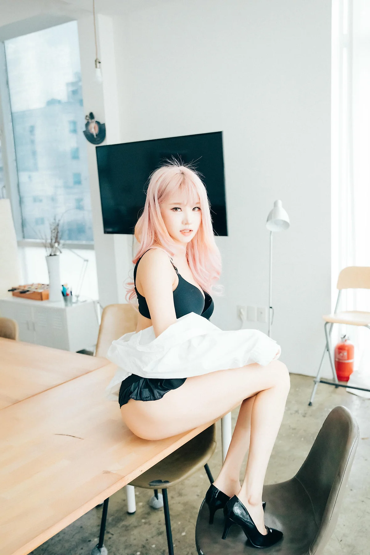 Loozy No.093 Taeri 衬衫纹身少女 - 22