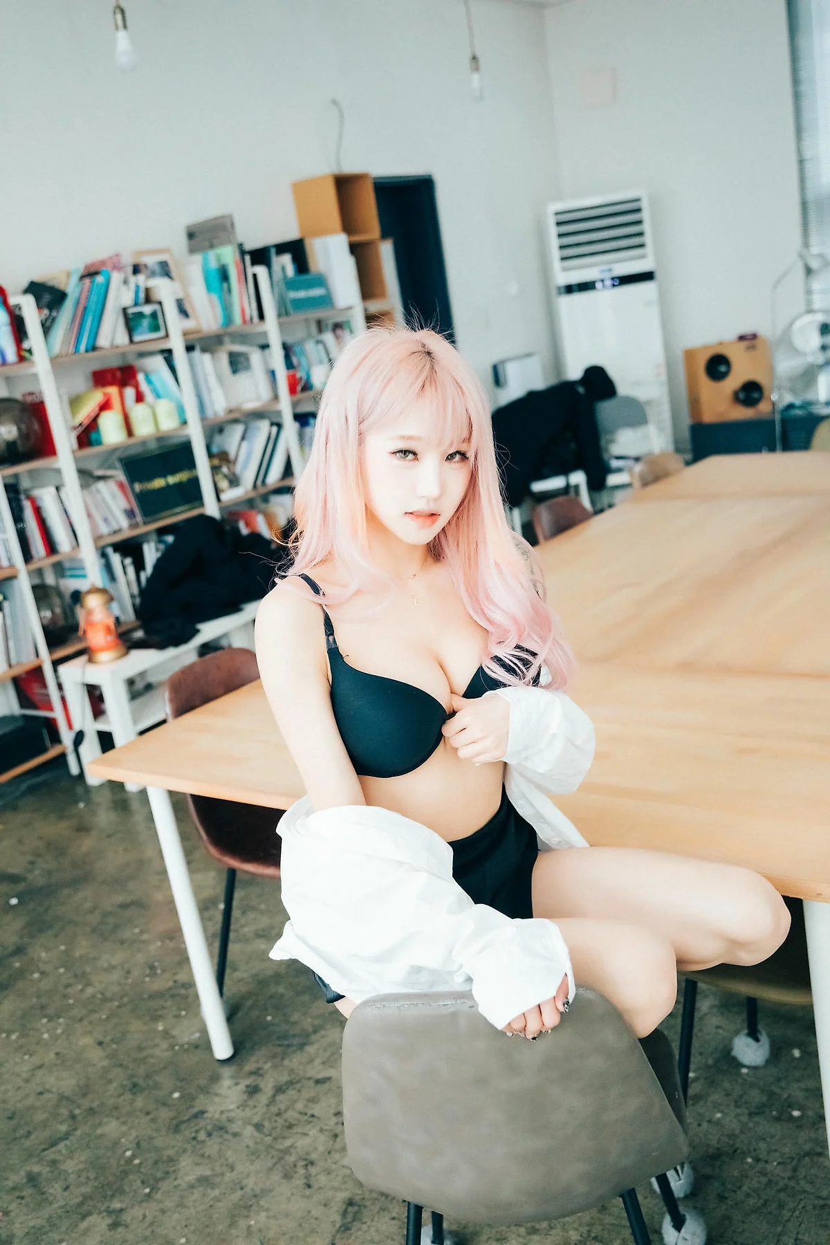 Loozy No.093 Taeri 衬衫纹身少女 - 24