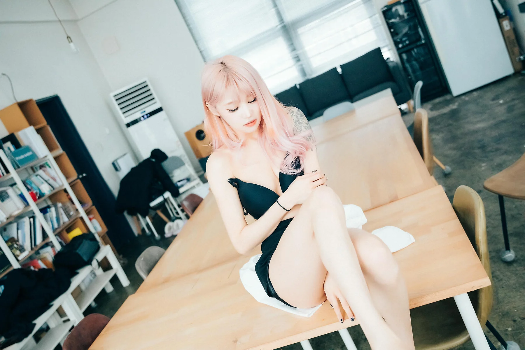 Loozy No.093 Taeri 衬衫纹身少女 - 26