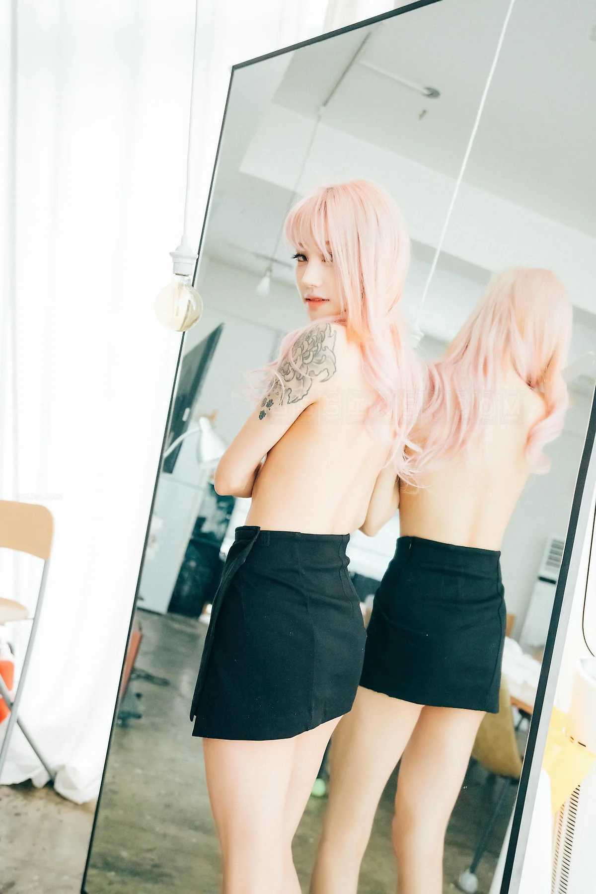 Loozy No.093 Taeri 衬衫纹身少女 - 30