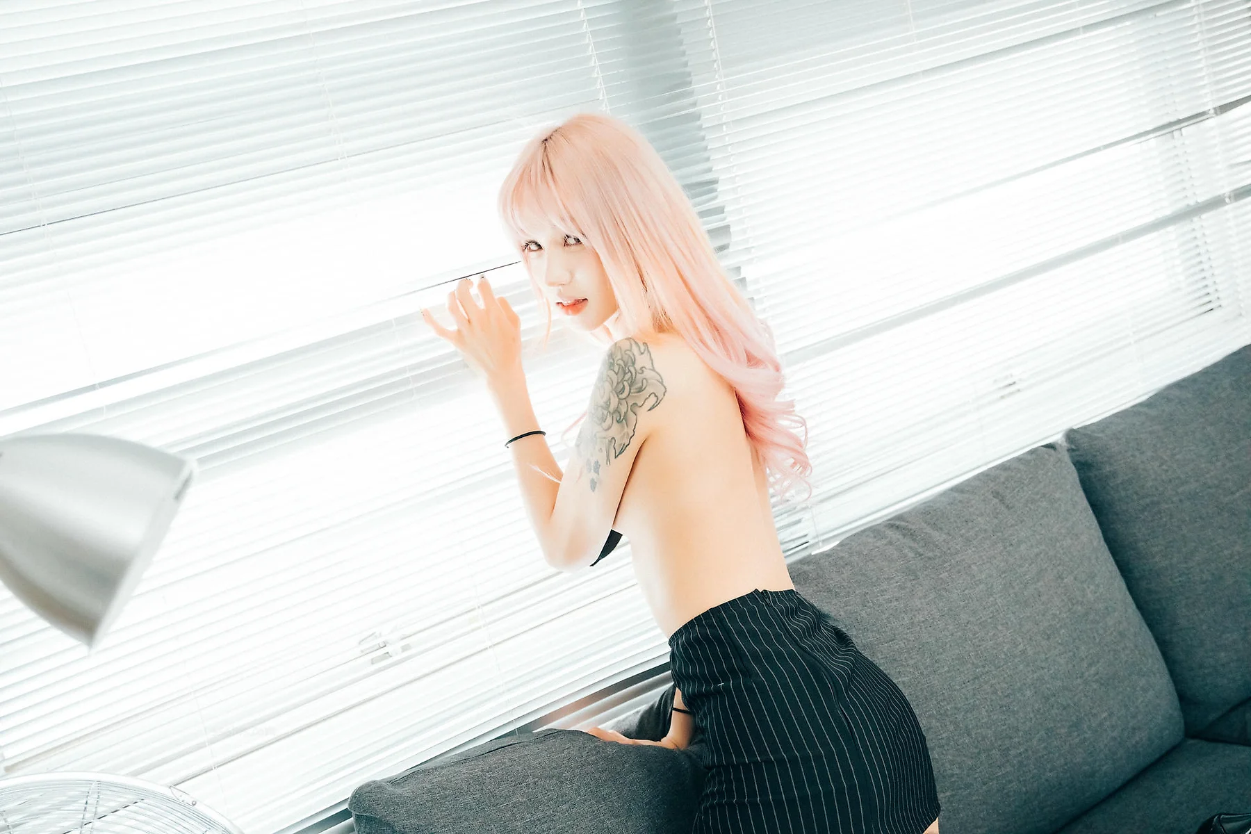 Loozy No.093 Taeri 衬衫纹身少女 - 40
