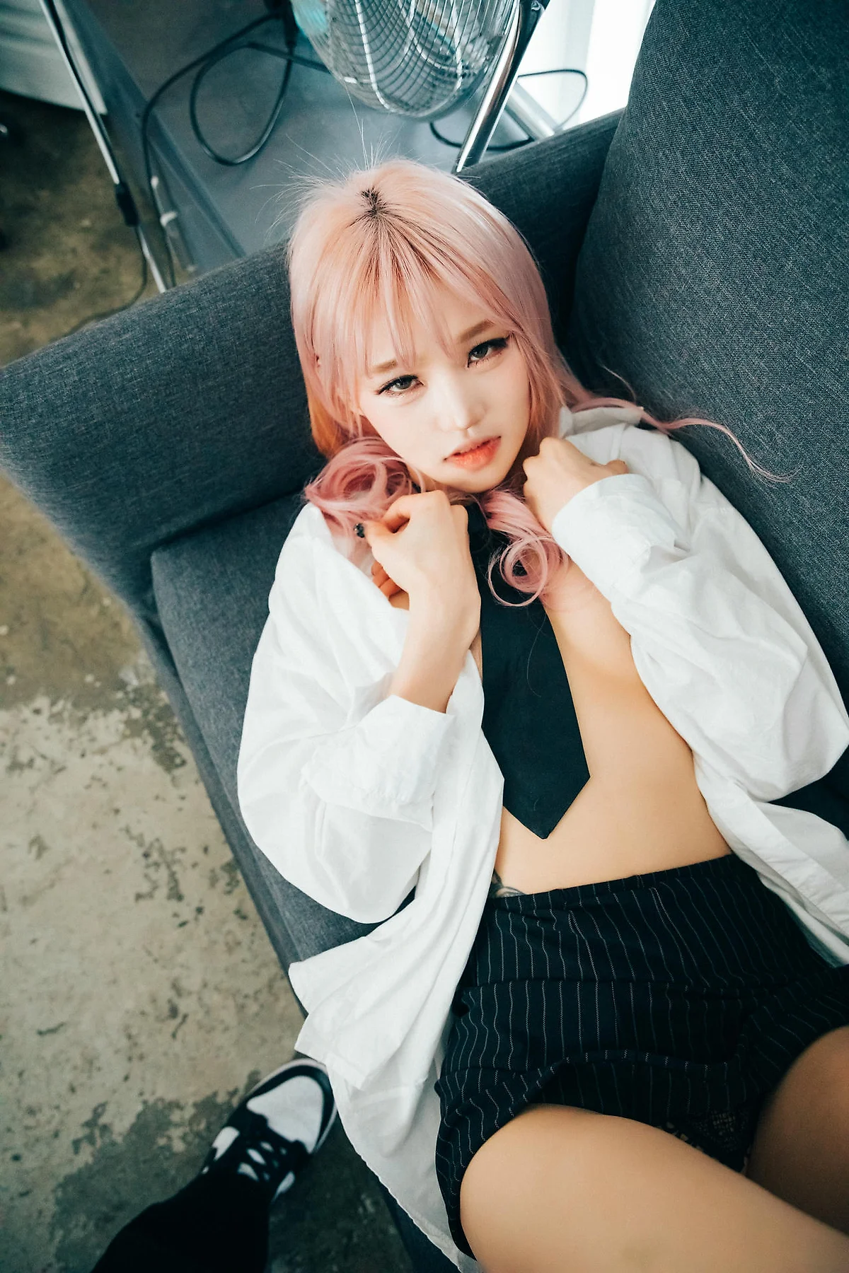 Loozy No.093 Taeri 衬衫纹身少女 - 48