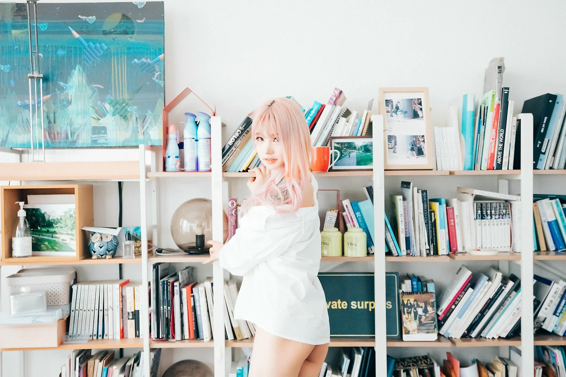 Loozy No.093 Taeri 衬衫纹身少女 - 59