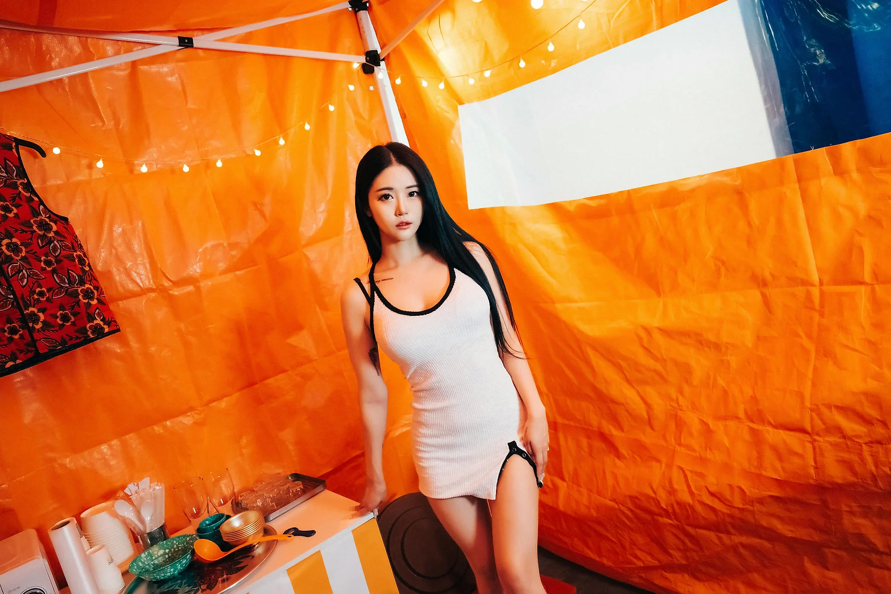 Loozy No.114 Bomi睡裙乳贴写真 - 18