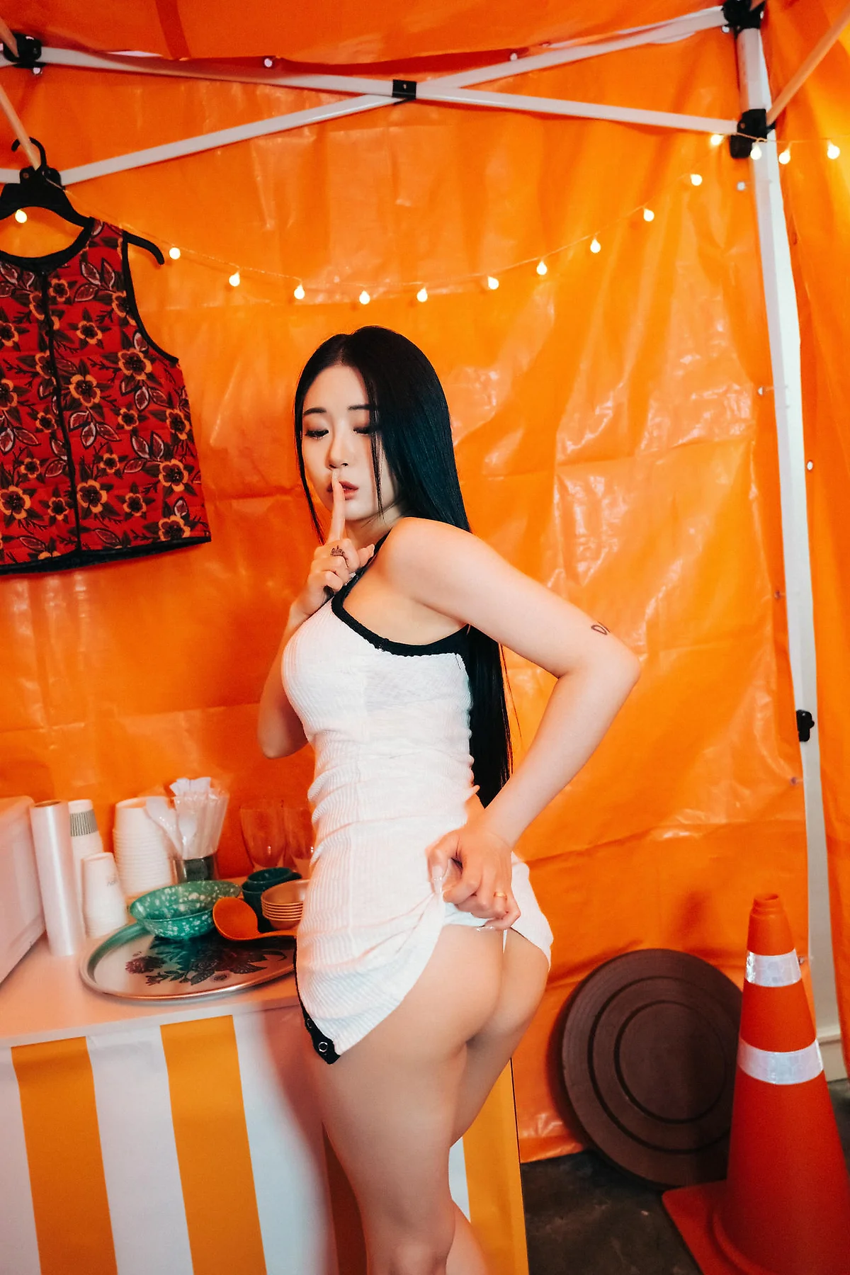 Loozy No.114 Bomi睡裙乳贴写真 - 21