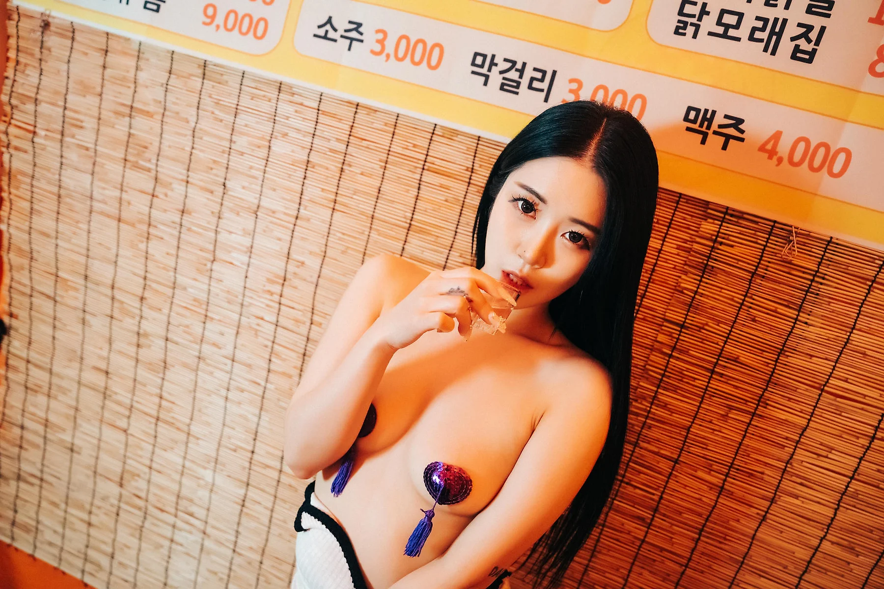 Loozy No.114 Bomi睡裙乳贴写真 - 41