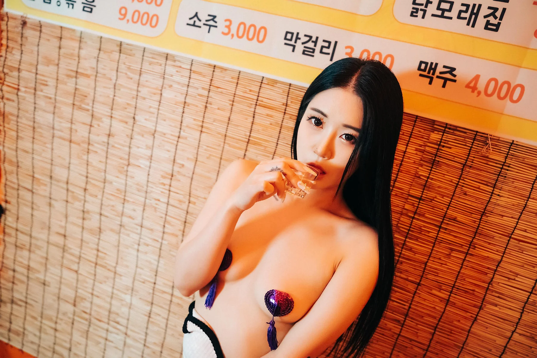 Loozy No.114 Bomi睡裙乳贴写真 - 42