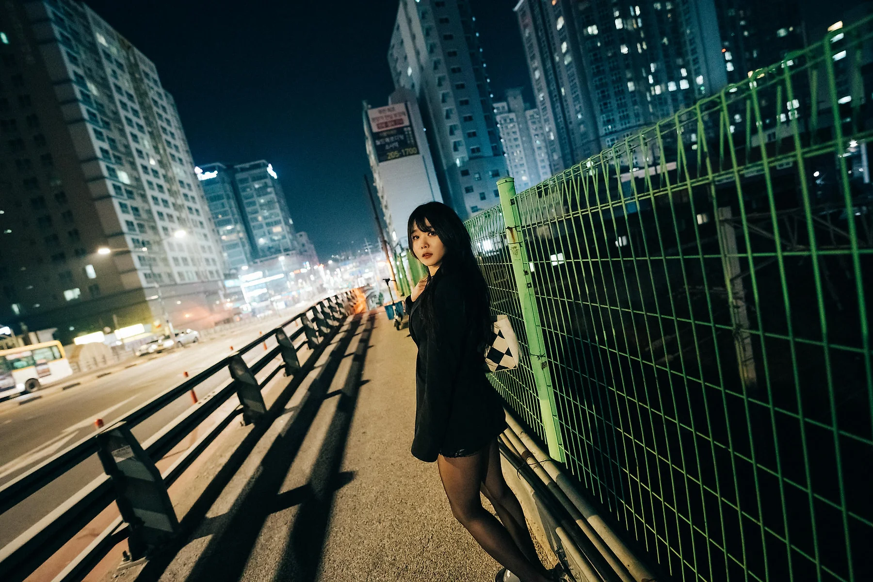 Loozy No.115 Zia夜路少女黑丝 - 3