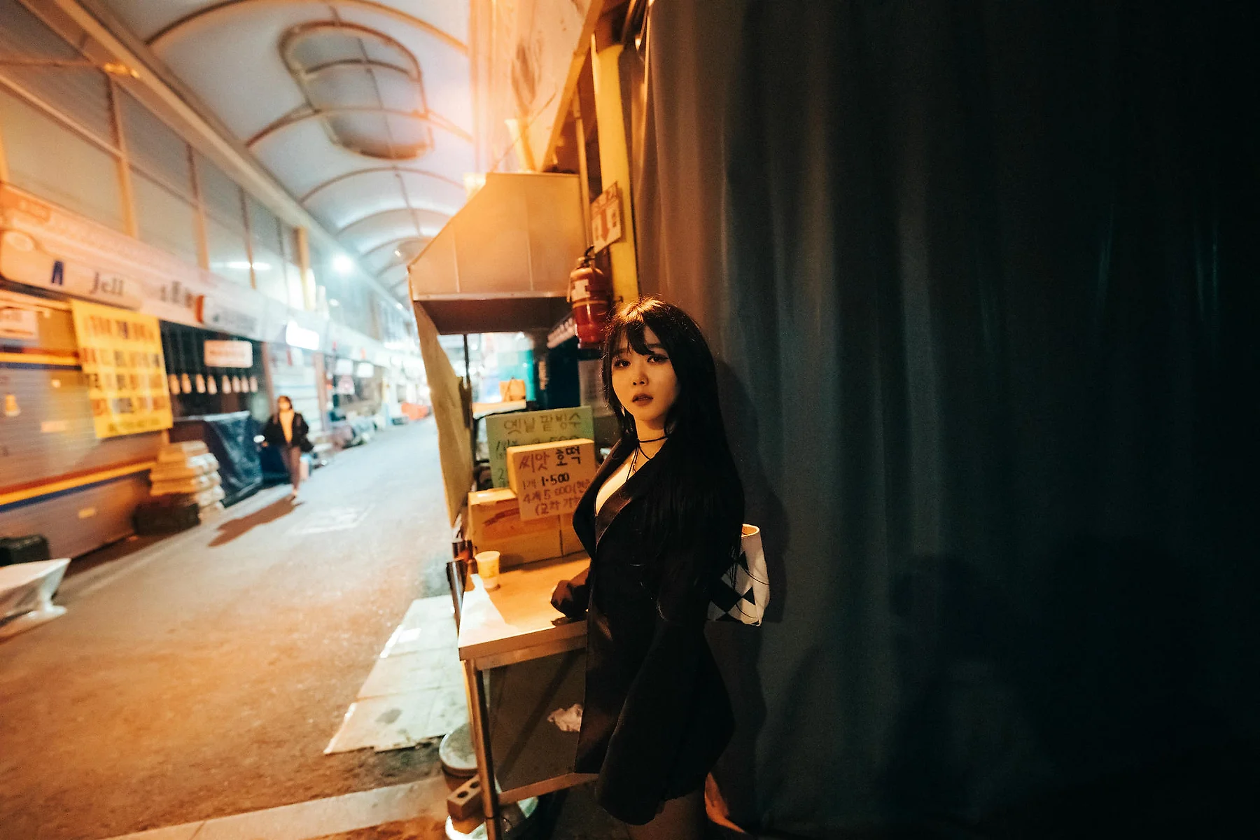 Loozy No.115 Zia夜路少女黑丝 - 8