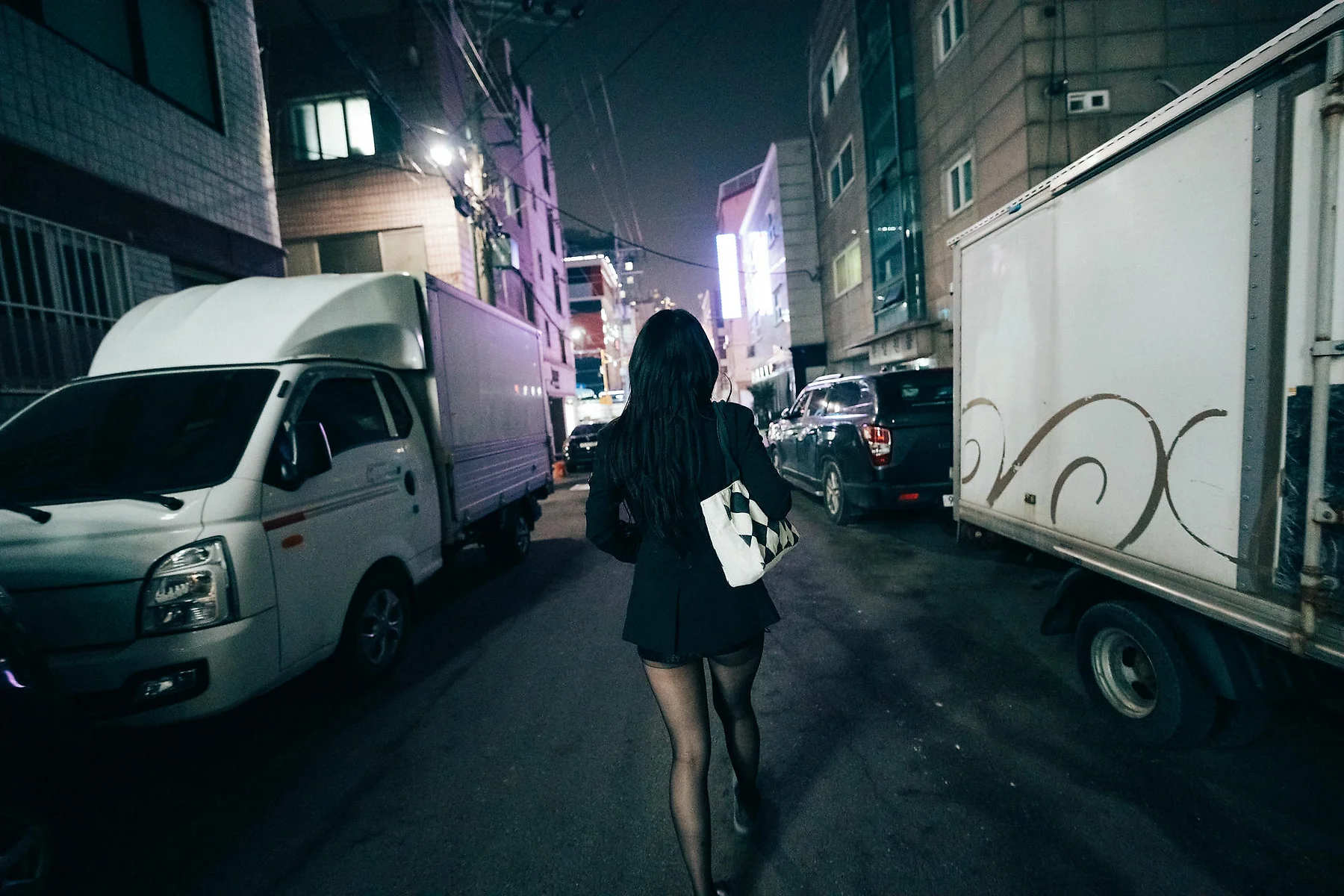 Loozy No.115 Zia夜路少女黑丝 - 14