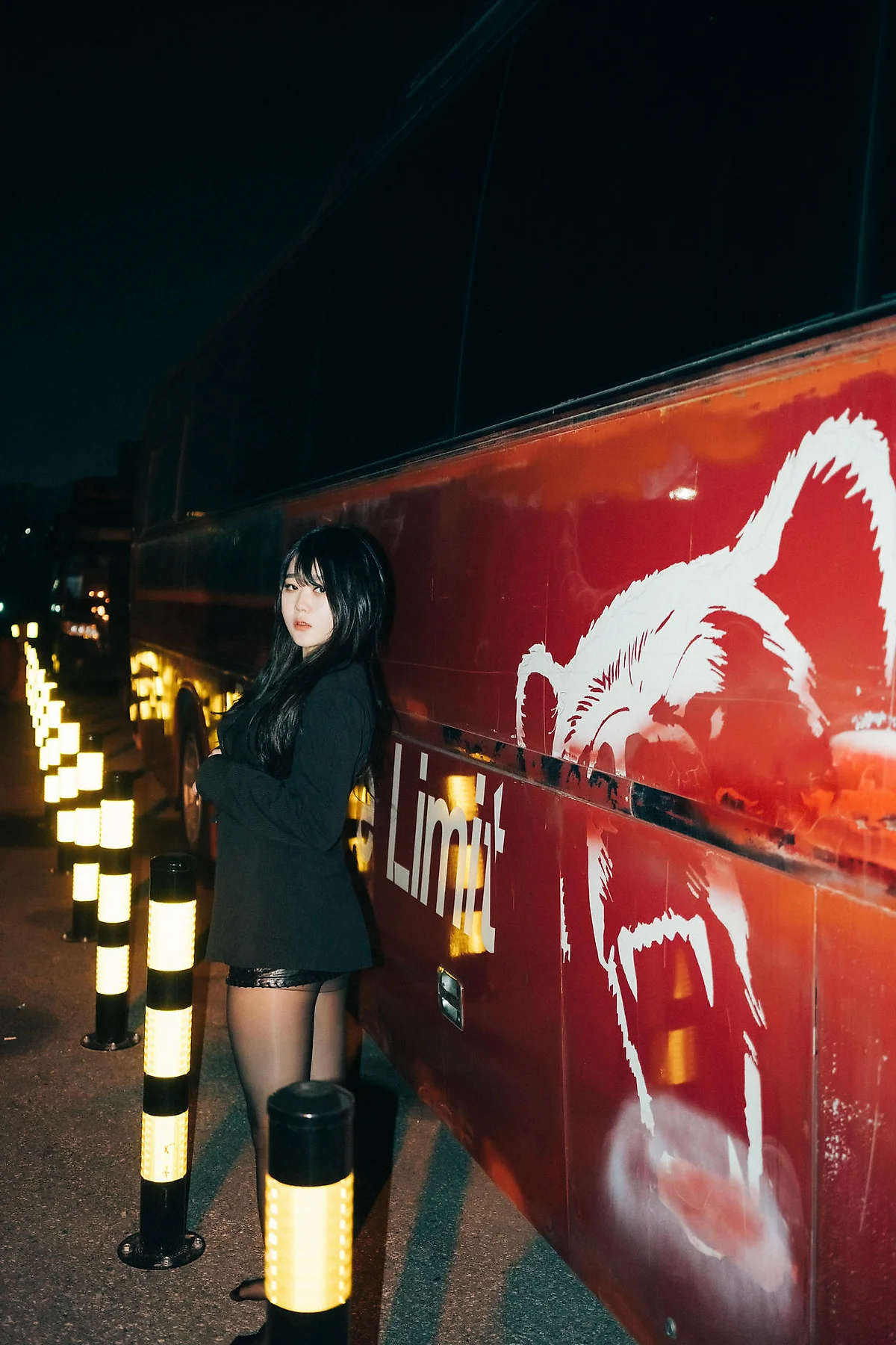 Loozy No.115 Zia夜路少女黑丝 - 16