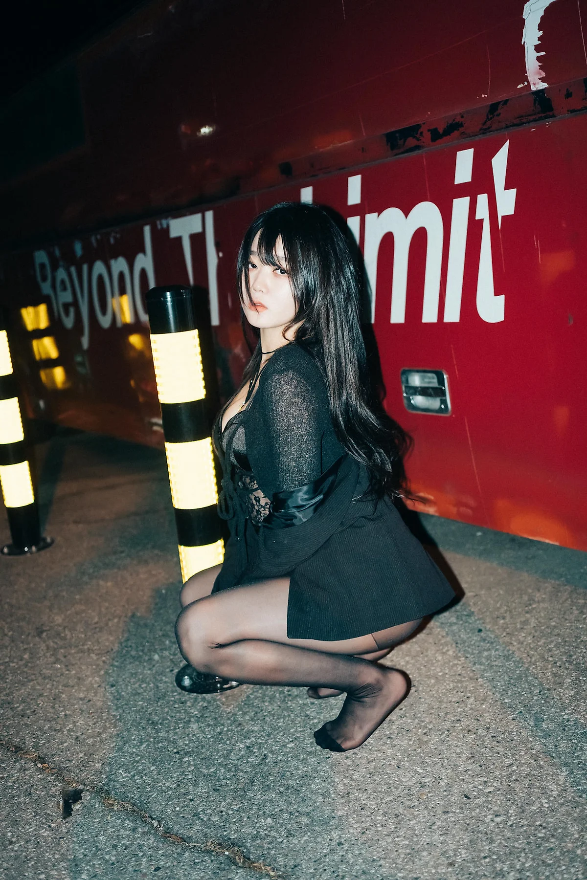 Loozy No.115 Zia夜路少女黑丝 - 19