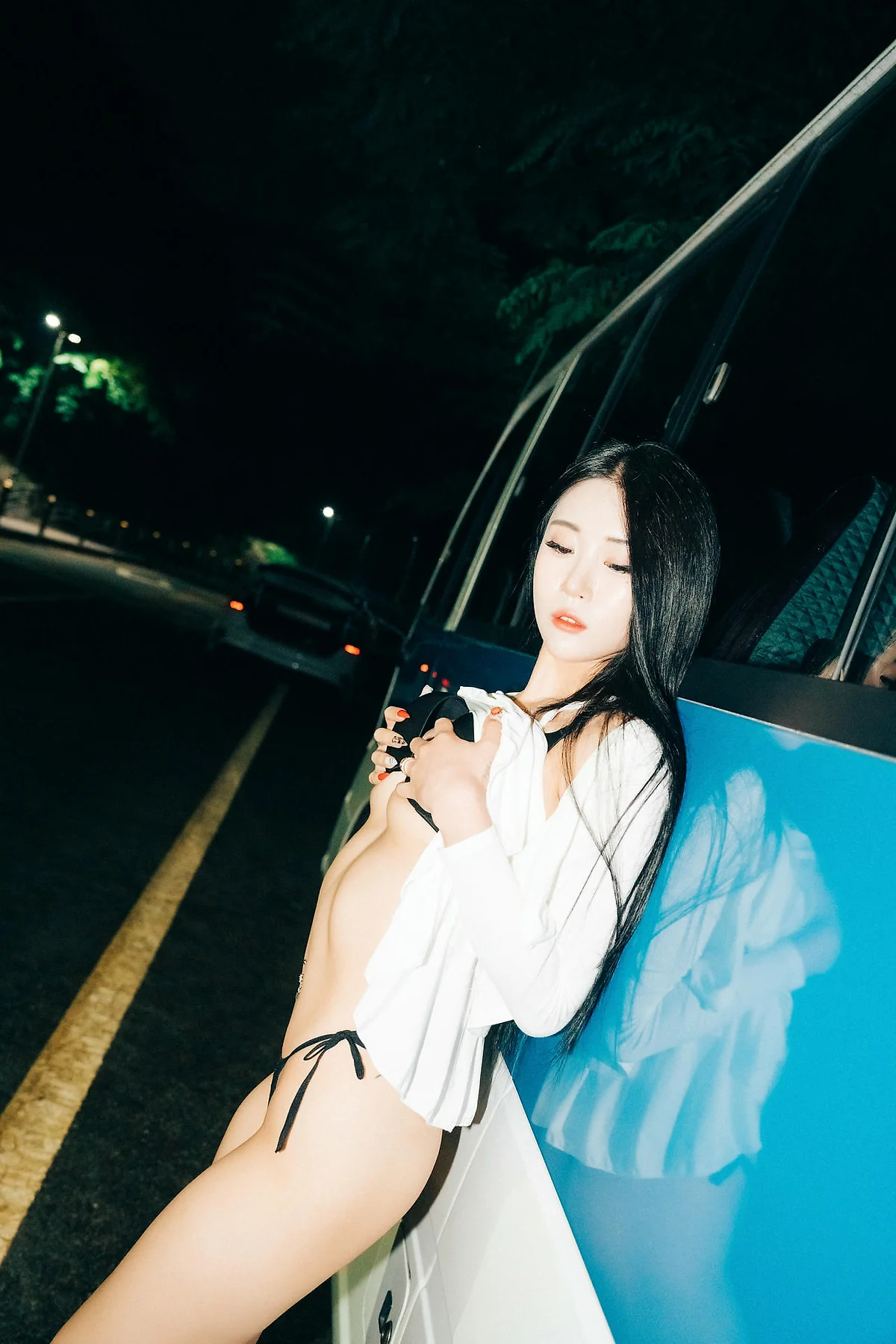 Loozy No.118 Bomi夜游美女蕾丝内裤 - 4