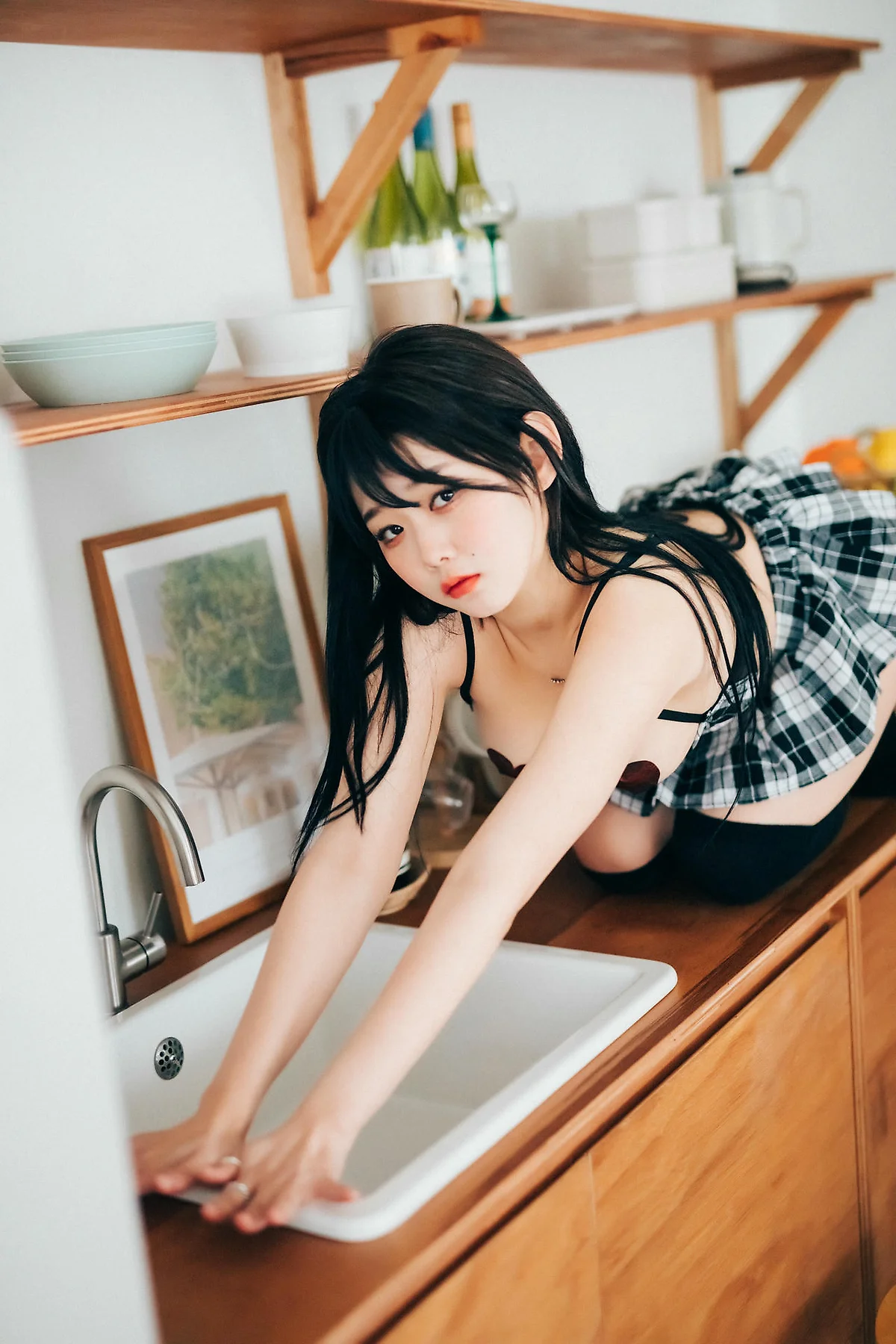 Loozy No.126 Zia爆乳jk制服短裙私房 - 52