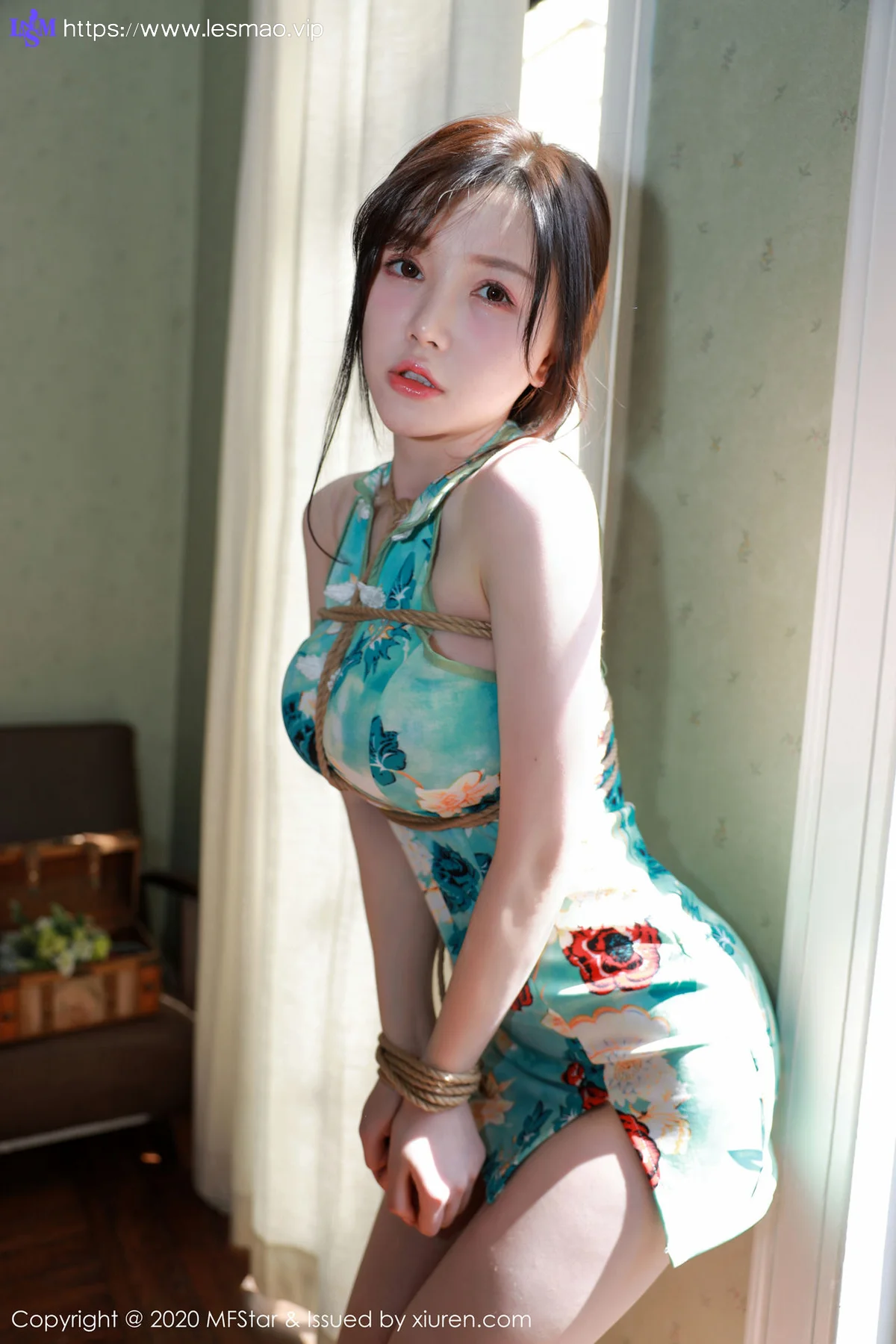 MFStar 模范学院 Vol.293 捆绑SM 糯美子Mini 韵味旗袍与性感私... - 6