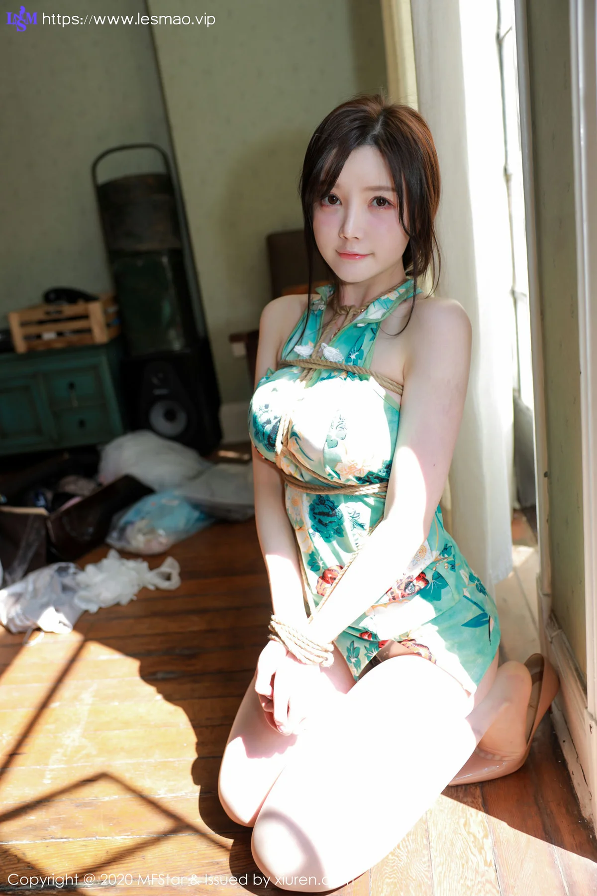 MFStar 模范学院 Vol.293 捆绑SM 糯美子Mini 韵味旗袍与性感私... - 21