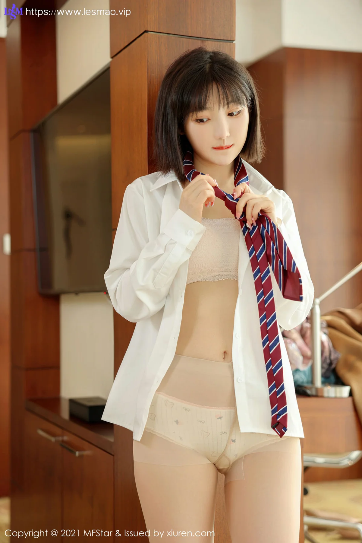 MFStar 模范学院 Vol.543 居家女友视角 甜筒晓彤 私房写真3 - 34
