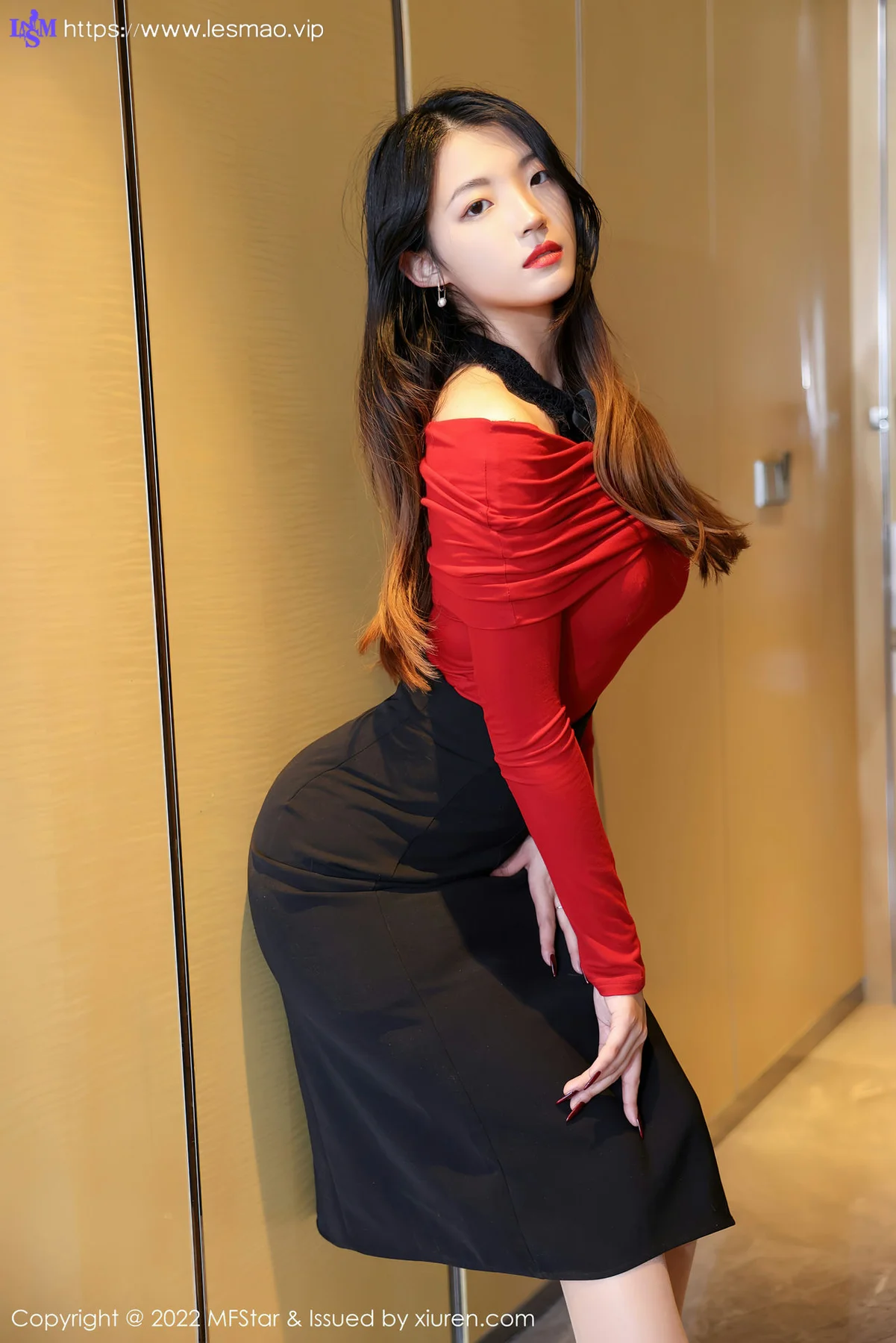 MFStar 模范学院 Vol.554 新人模特 羽仁鹿 首套写真 - 12