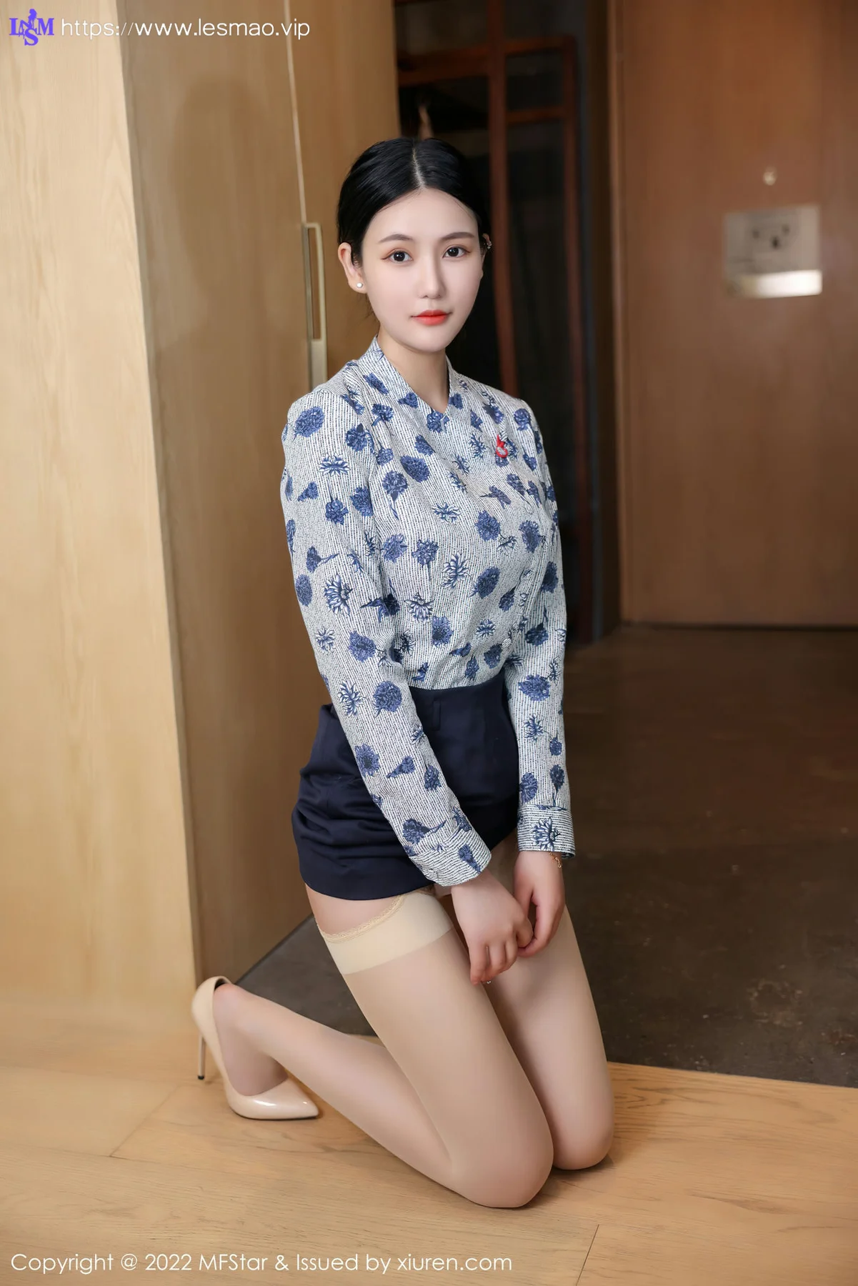MFStar 模范学院 Vol.569 Ai西西里 空姐制服新人性感写真 - 14