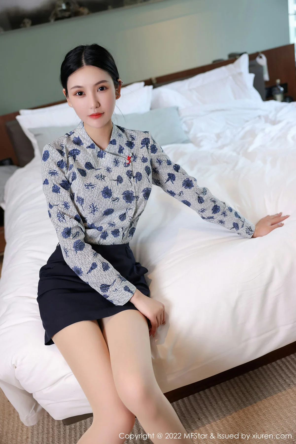 MFStar 模范学院 Vol.569 Ai西西里 空姐制服新人性感写真 - 25