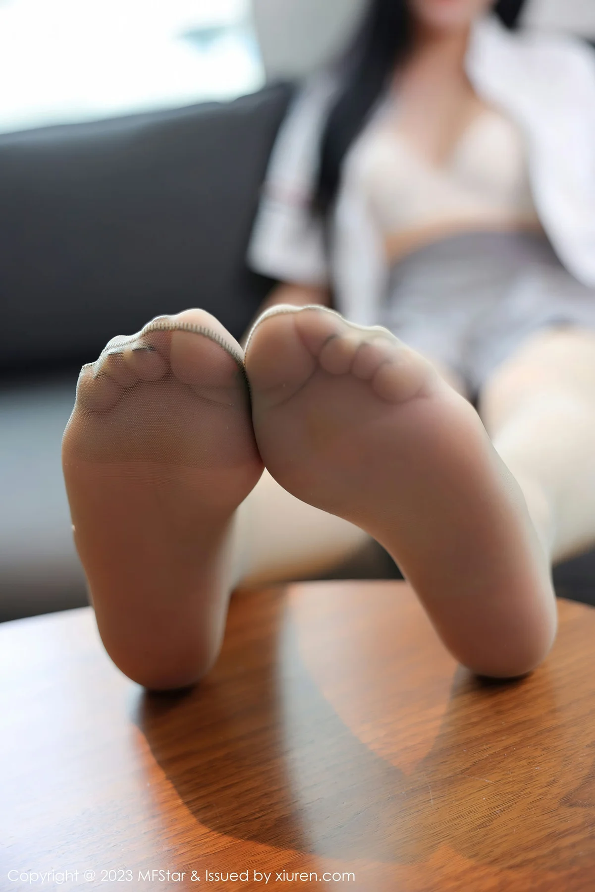 MFStar 模范学院 Vol.578 Ai西西里 白色蕾丝内衣写真 - 21