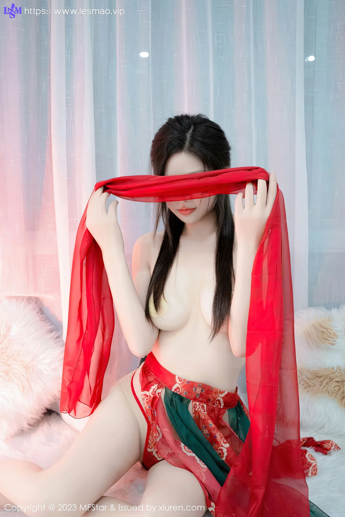 MFStar 模范学院 Vol.597  星萌 古装服饰清纯可人写真 - 57