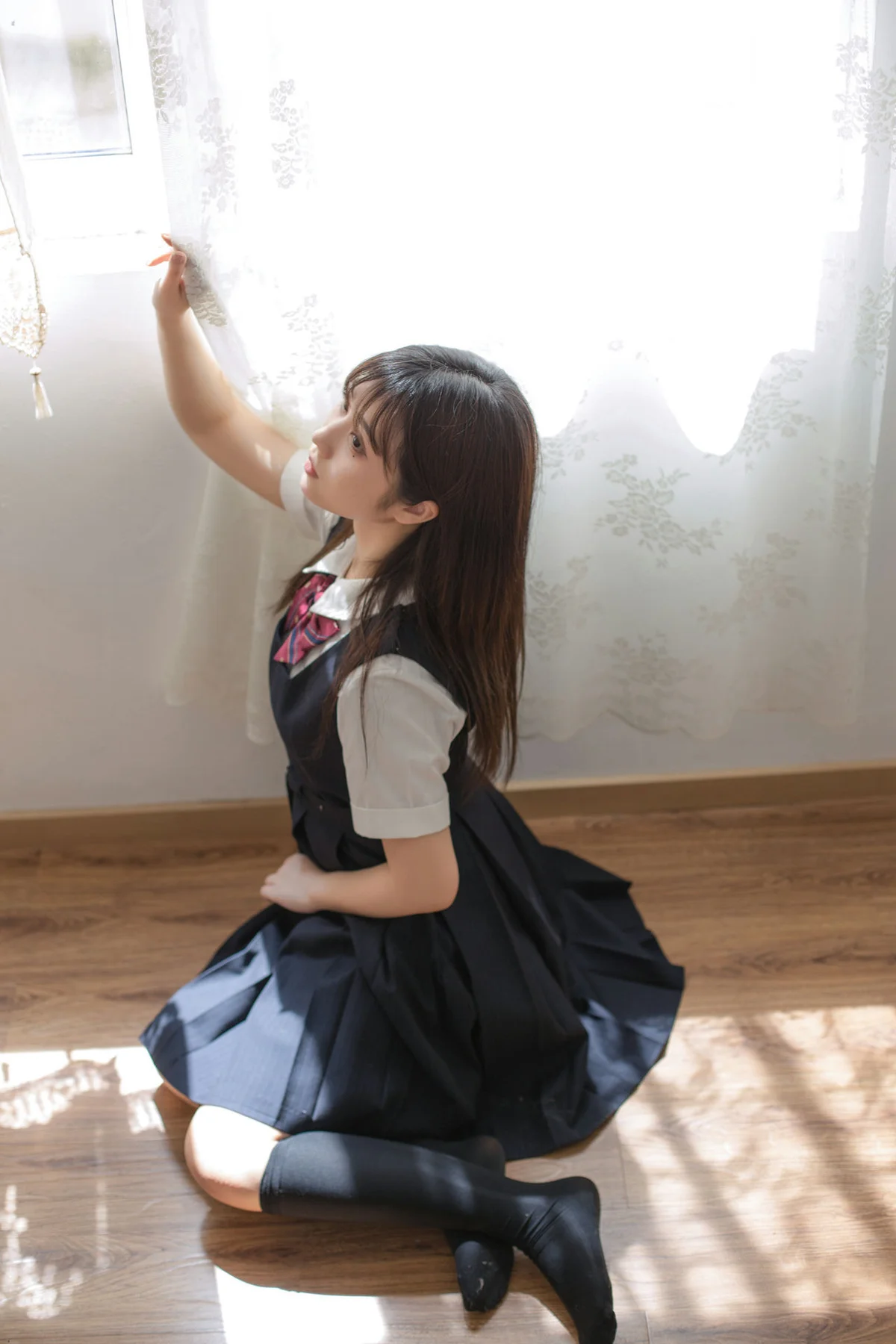 MTYH 喵糖映画 Vol.004 jk制服 镜酱 清纯学妹 - 22