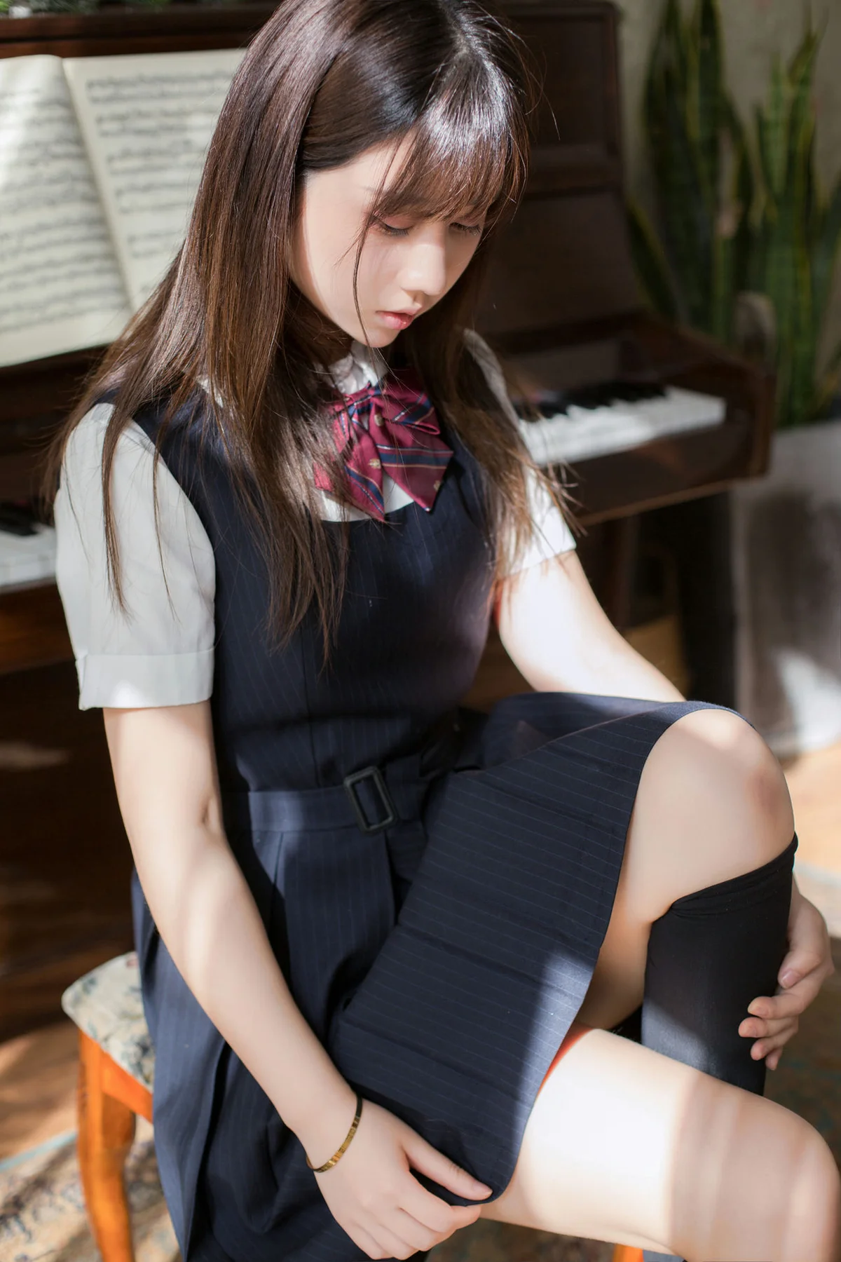 MTYH 喵糖映画 Vol.004 jk制服 镜酱 清纯学妹 - 35