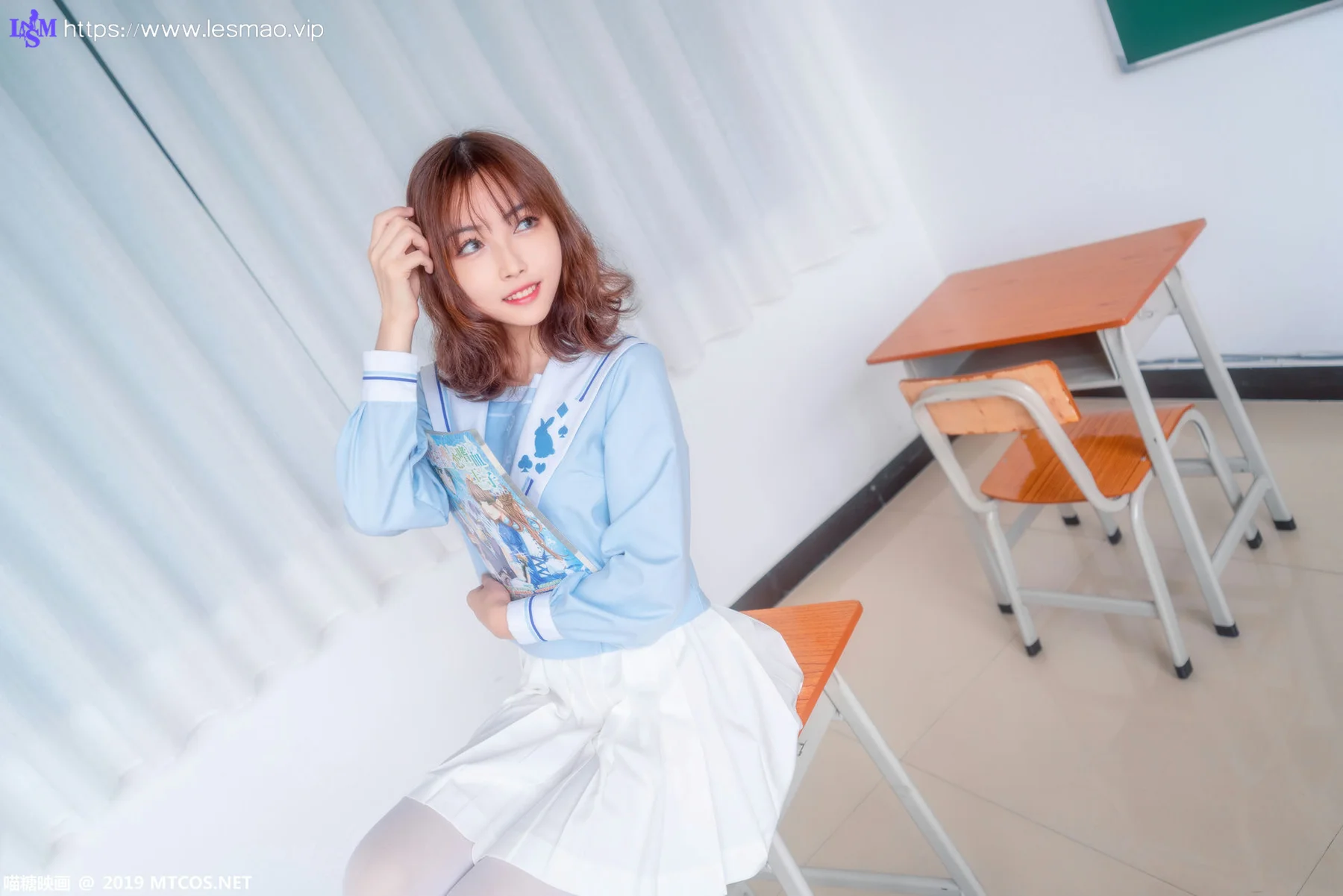 MTYH 喵糖映画 Vol.009  元气学姐 - 37