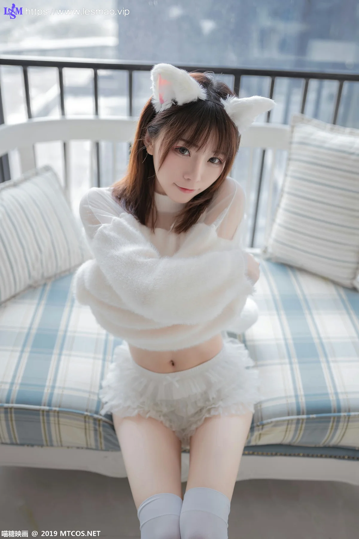 MTYH 喵糖映画 Vol.027  白喵少女 - 19