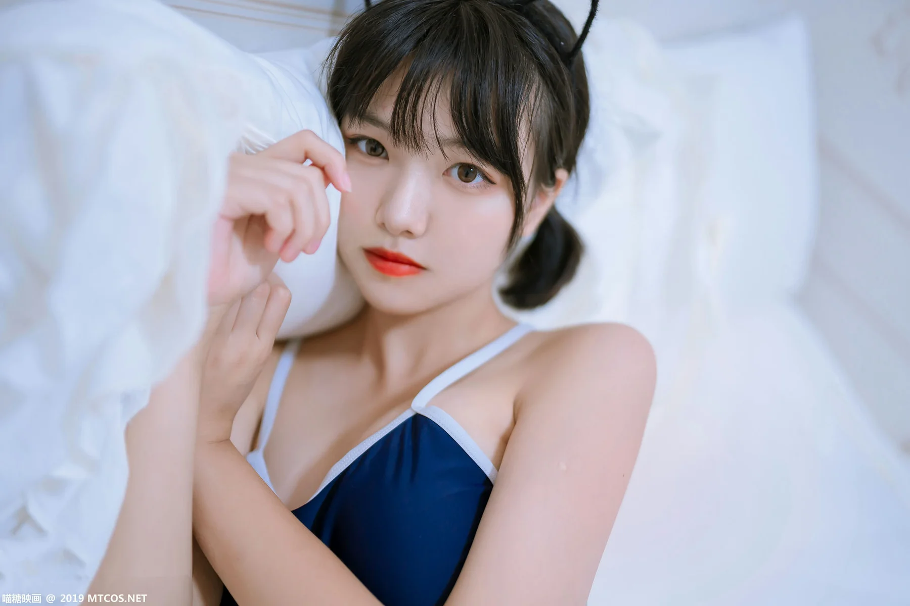 MTYH 喵糖映画 Vol.040  猫耳朵  双马尾短发美女 - 30