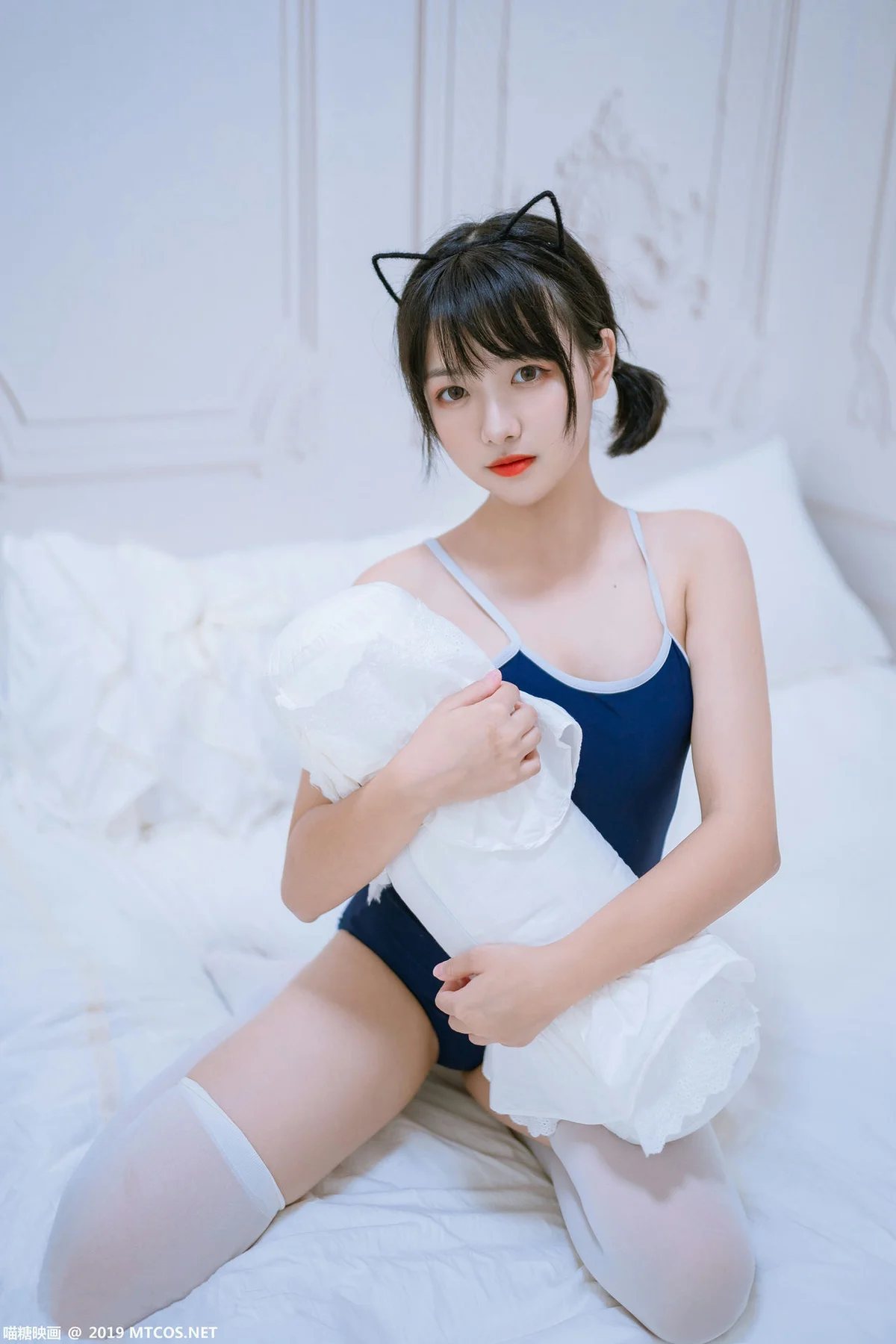 MTYH 喵糖映画 Vol.040  猫耳朵  双马尾短发美女 - 32