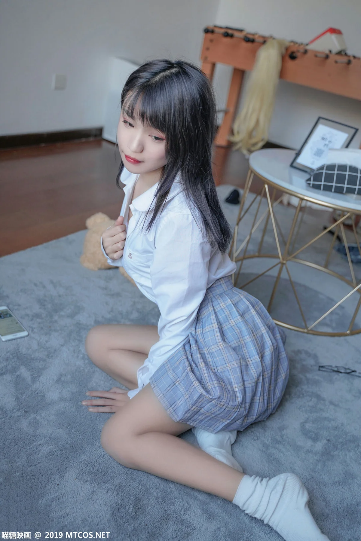 MTYH 喵糖映画 Vol.047  果腿制服裙 - 27