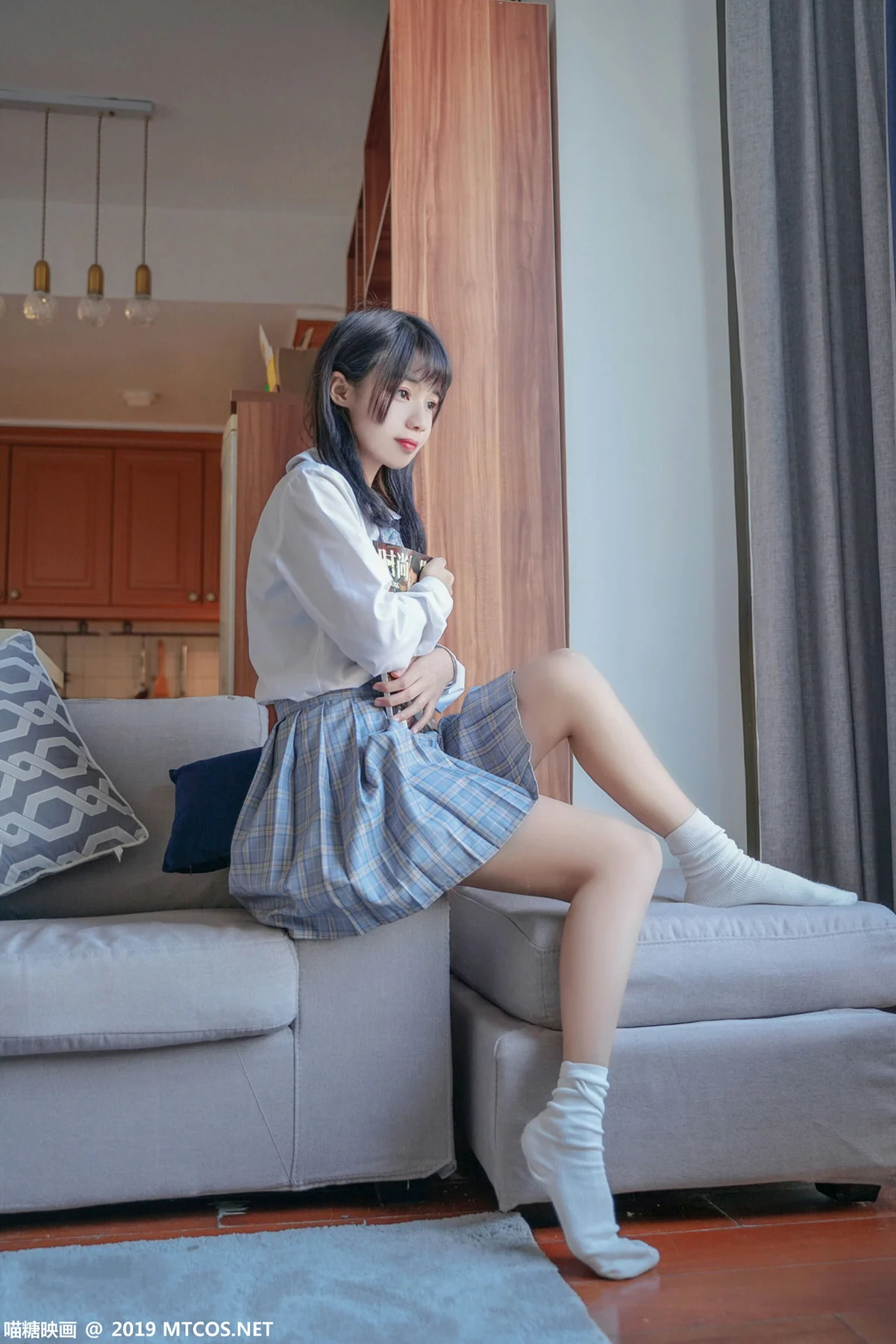 MTYH 喵糖映画 Vol.047  果腿制服裙 - 29