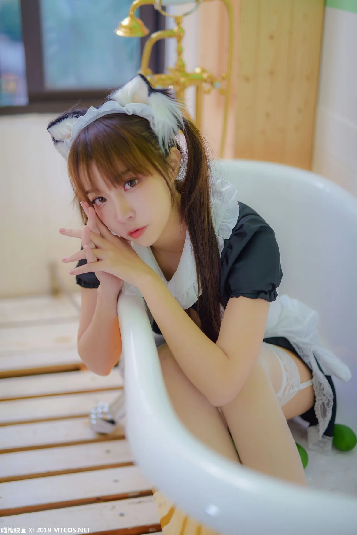 MTYH 喵糖映画 Vol.049  猫儿女仆 双马尾少女 - 32