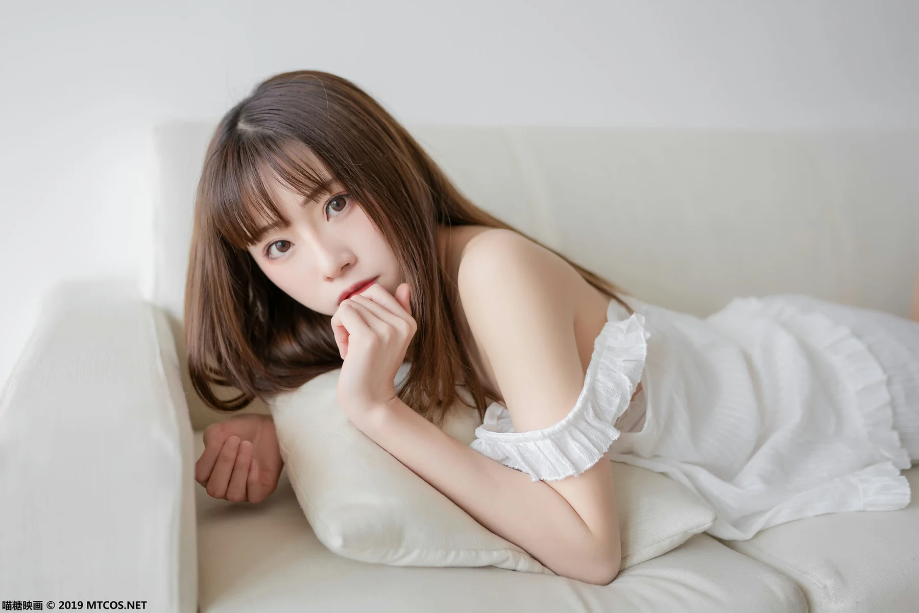 MTYH 喵糖映画 Vol.056 白色睡衣 - 28