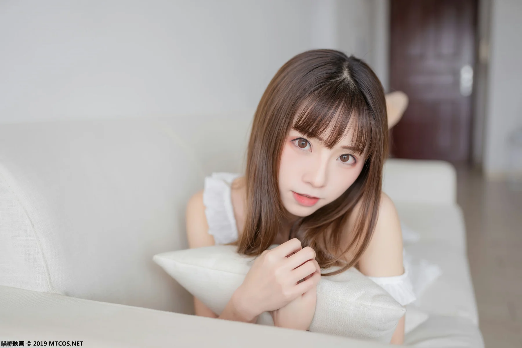 MTYH 喵糖映画 Vol.056 白色睡衣 - 29