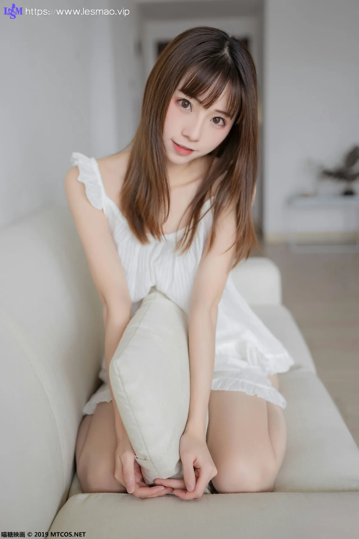 MTYH 喵糖映画 Vol.056 白色睡衣 - 30