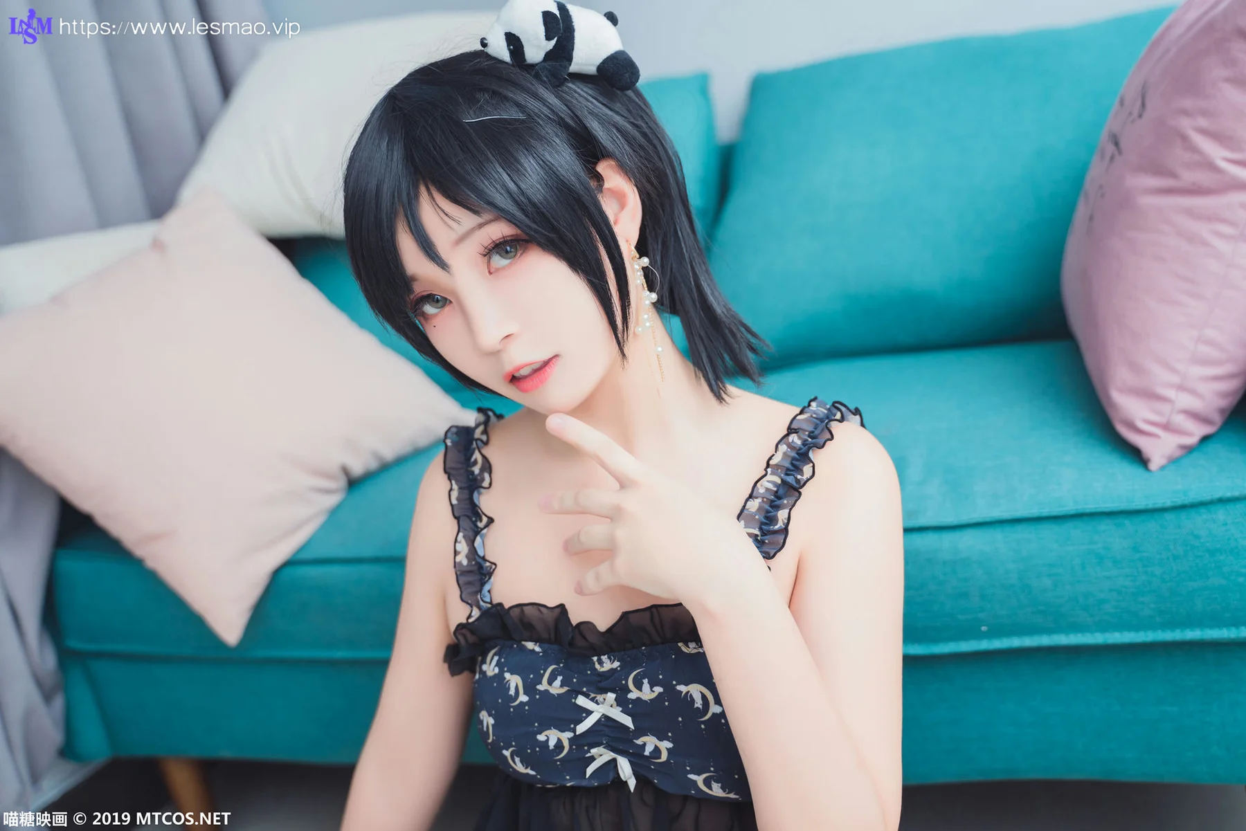 MTYH 喵糖映画 Vol.063  蕾丝吊带 - 12