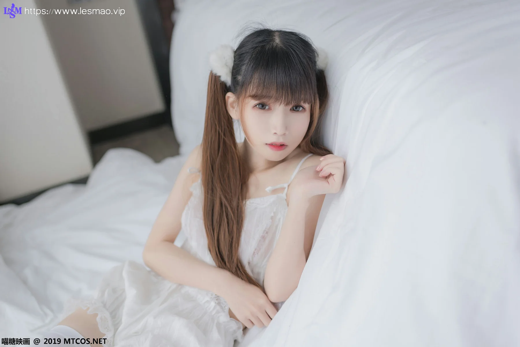MTYH 喵糖映画 Vol.065 白丝双马尾少女 - 14