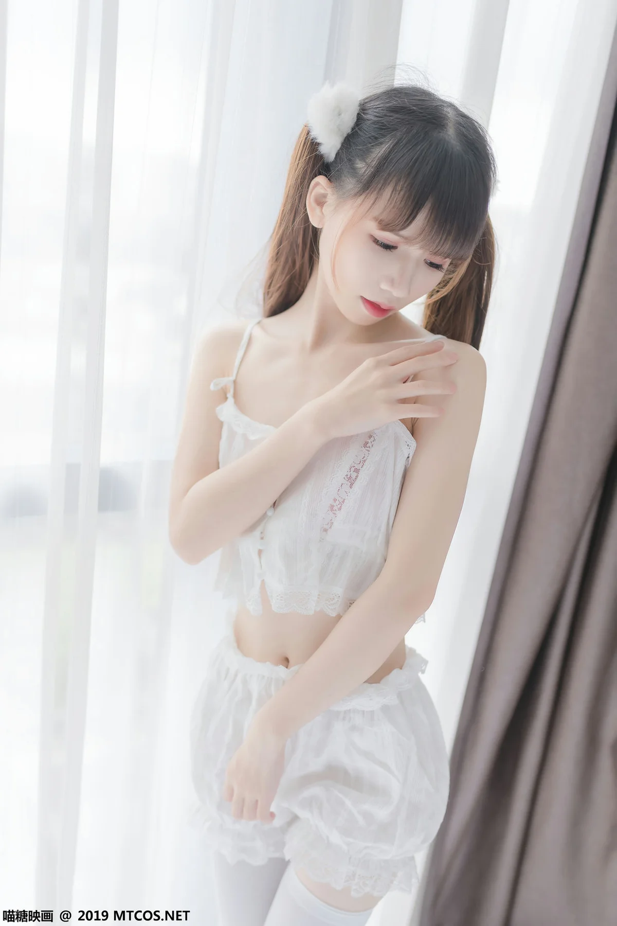 MTYH 喵糖映画 Vol.065 白丝双马尾少女 - 22