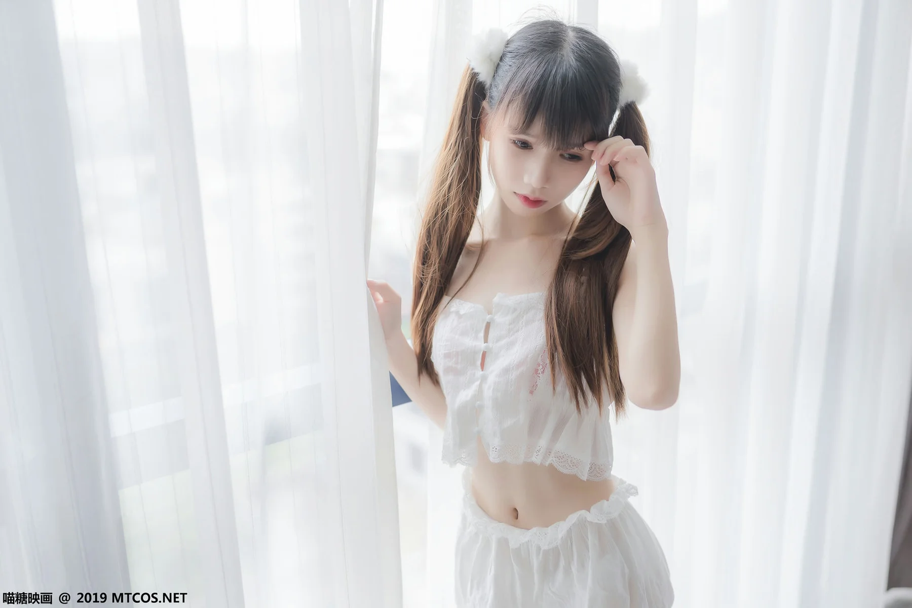 MTYH 喵糖映画 Vol.065 白丝双马尾少女 - 31