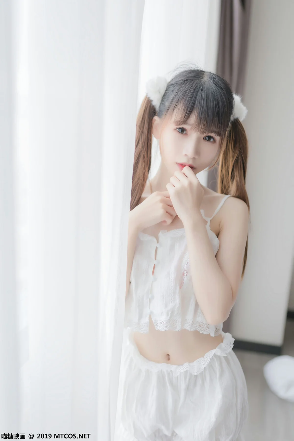 MTYH 喵糖映画 Vol.065 白丝双马尾少女 - 32