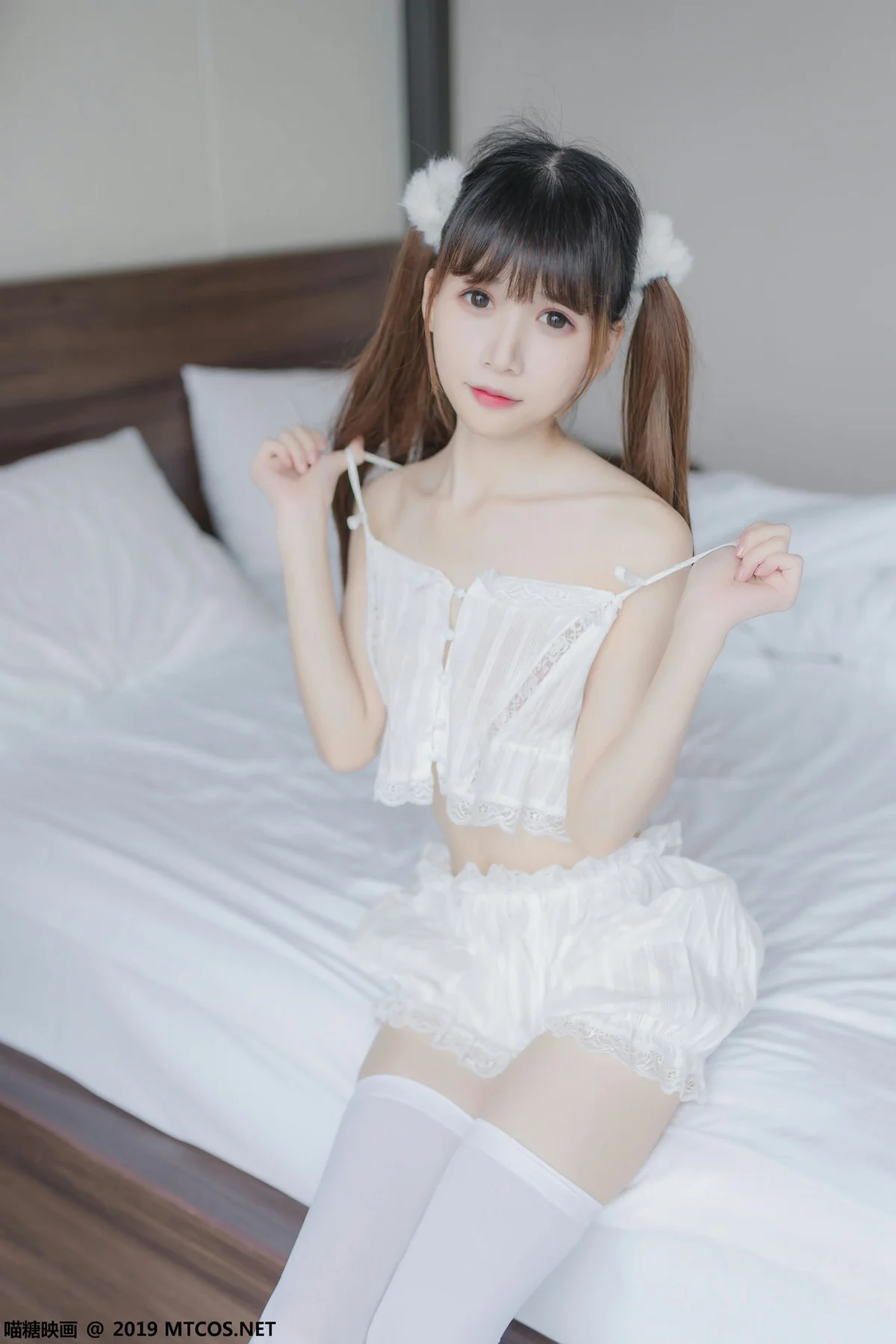 MTYH 喵糖映画 Vol.065 白丝双马尾少女 - 38