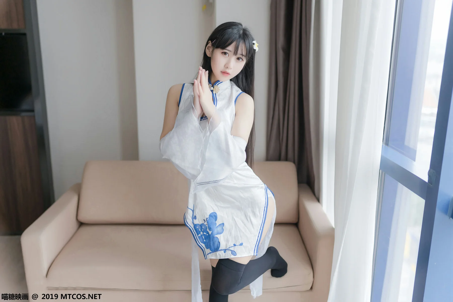 MTYH 喵糖映画 Vol.066  旗袍半截袜 韵味旗袍 - 33