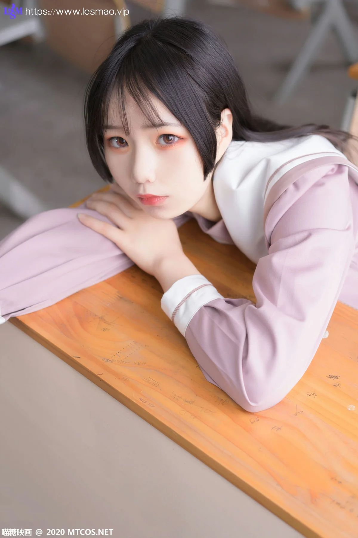 MTYH 喵糖映画 Vol.074  粉色jk小姐姐 - 12