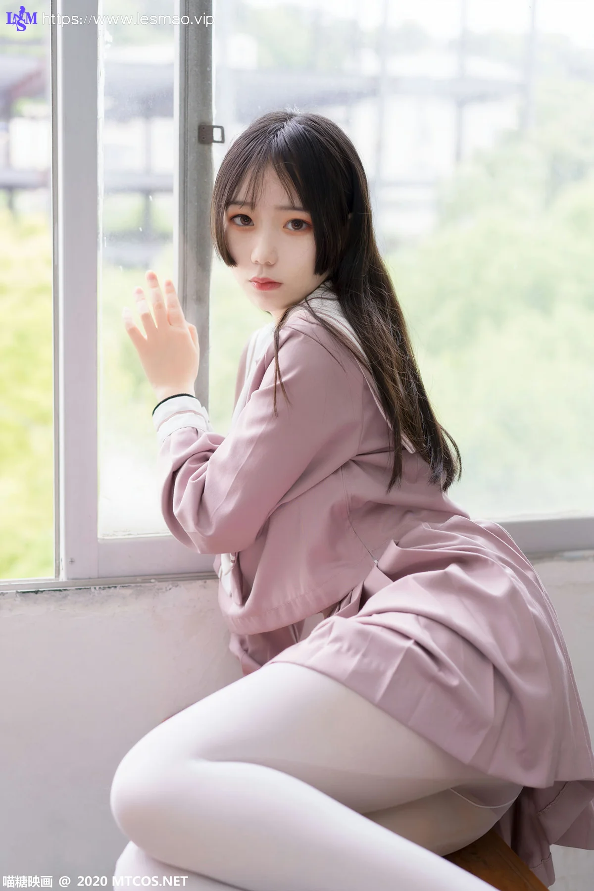 MTYH 喵糖映画 Vol.074  粉色jk小姐姐 - 19