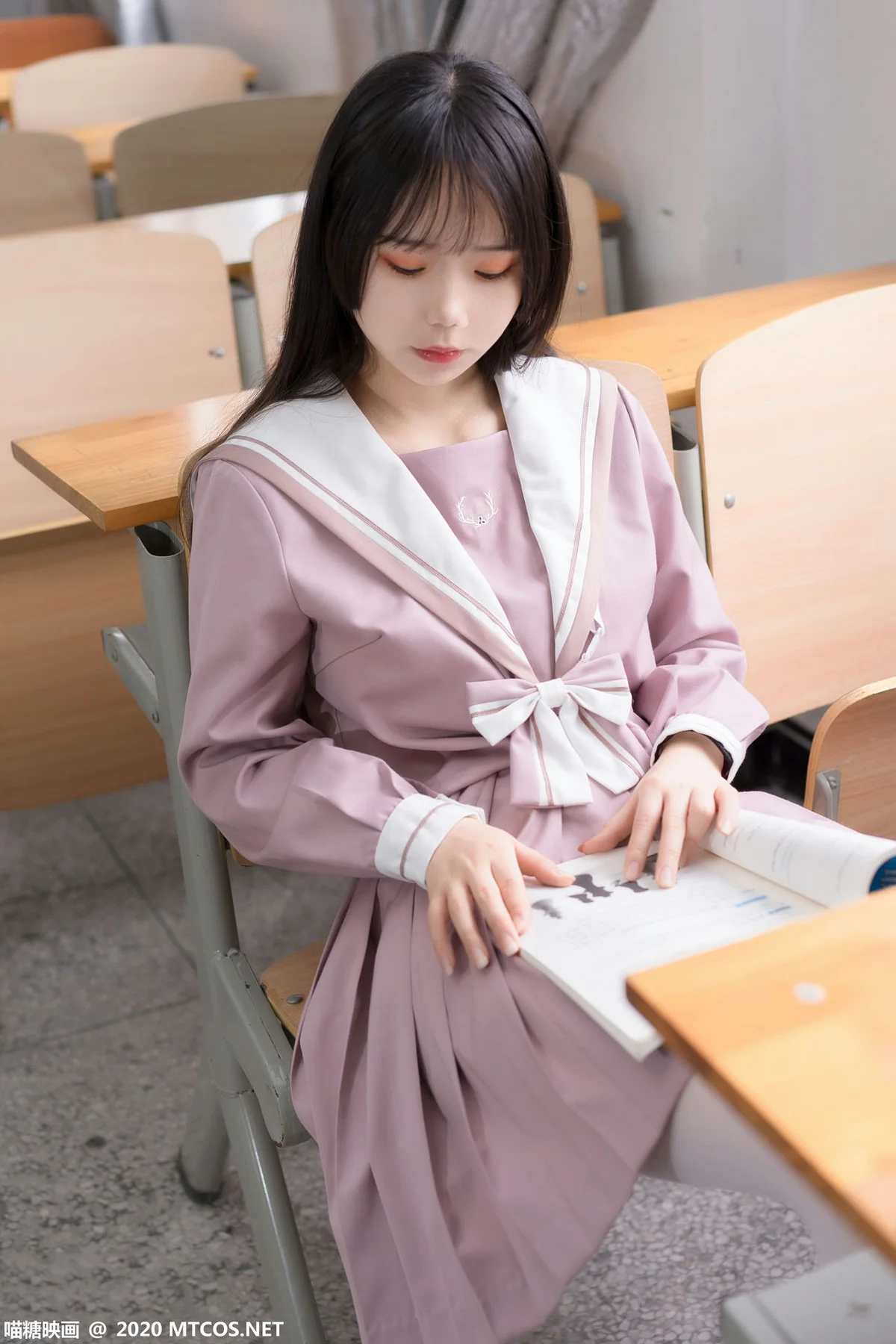 MTYH 喵糖映画 Vol.074  粉色jk小姐姐 - 23
