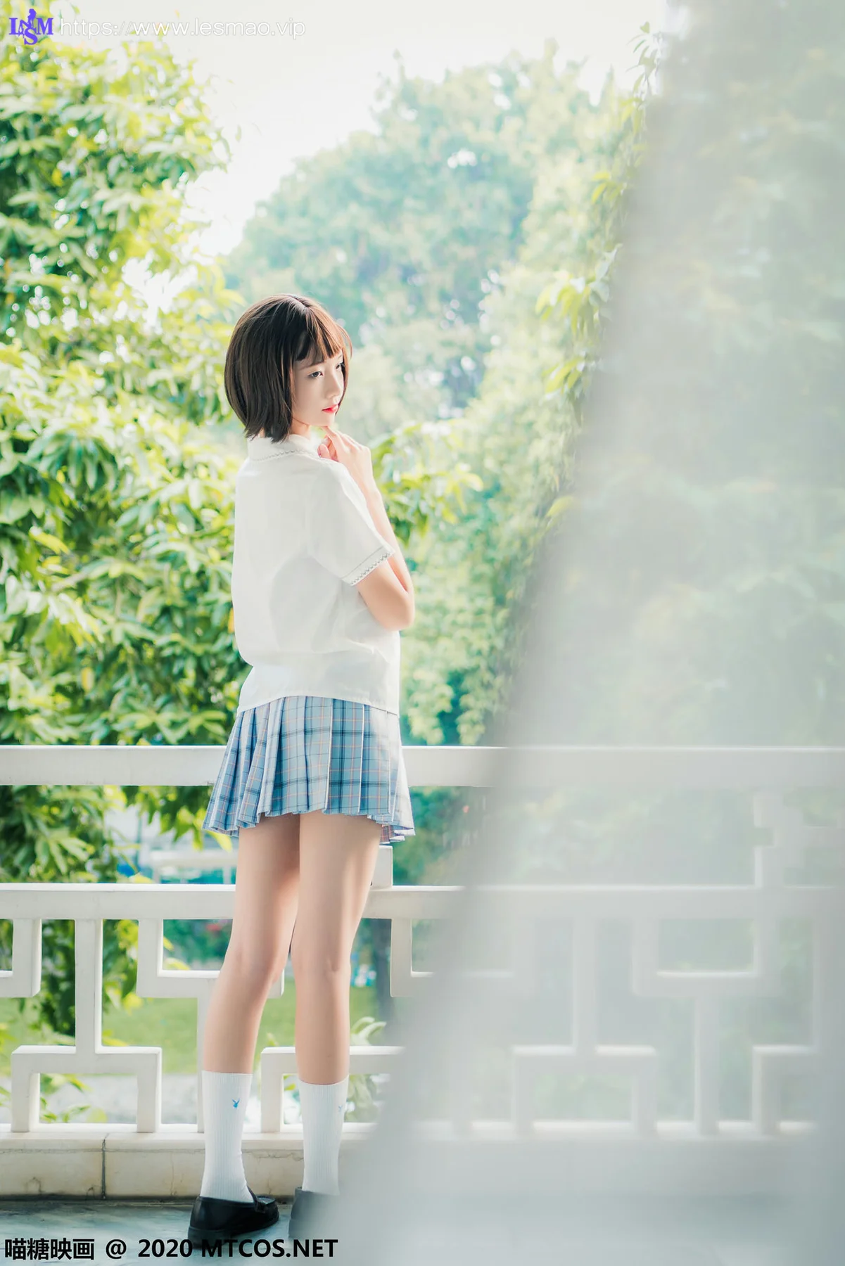 MTYH 喵糖映画 Vol.086  私房白袜 短发美女 - 27